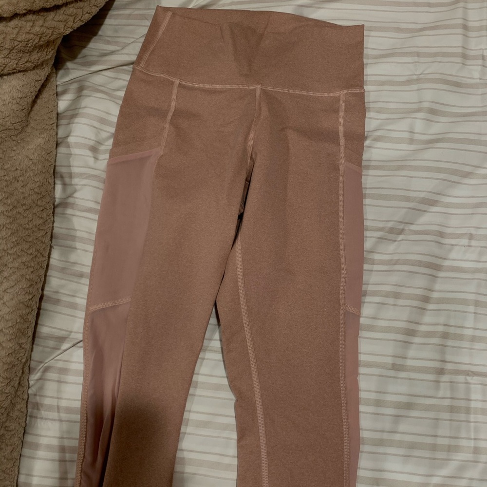 Blush Pink Fabletics Leggings